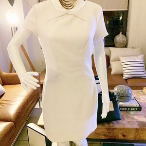 White Banana Republic Nurse Style Mini Dress size4